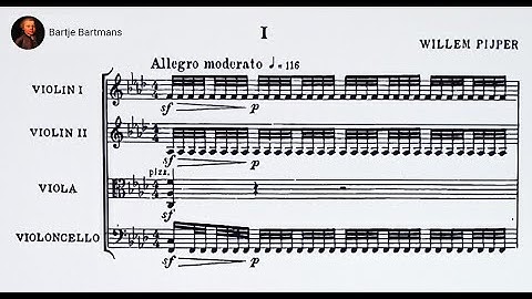 Willem Pijper - String Quartet No. 1 (1914)