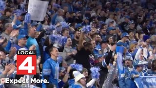 Roar of the Lions: How loud fans got at Ford Field