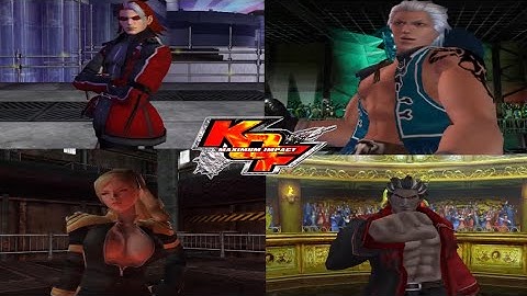 KOF : MAXIMUM IMPACT All Characters Intros & Win Poses (A-C) Exhibition