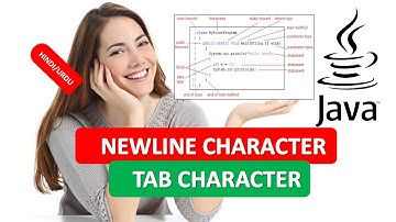 JAVA NEWLINE CHARACTER|JAVA TAB CHARACTER|JAVA PROGRAMMING TUTORIAL 14 HINDI URDU