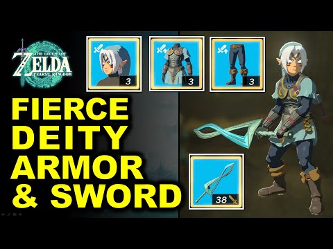 Misko's Treasure: Fierce Deity Armor Set & Sword Location | Side Quest | Zelda Tears of the Kingdom