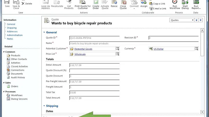 Working with quotes, orders, and invoices
