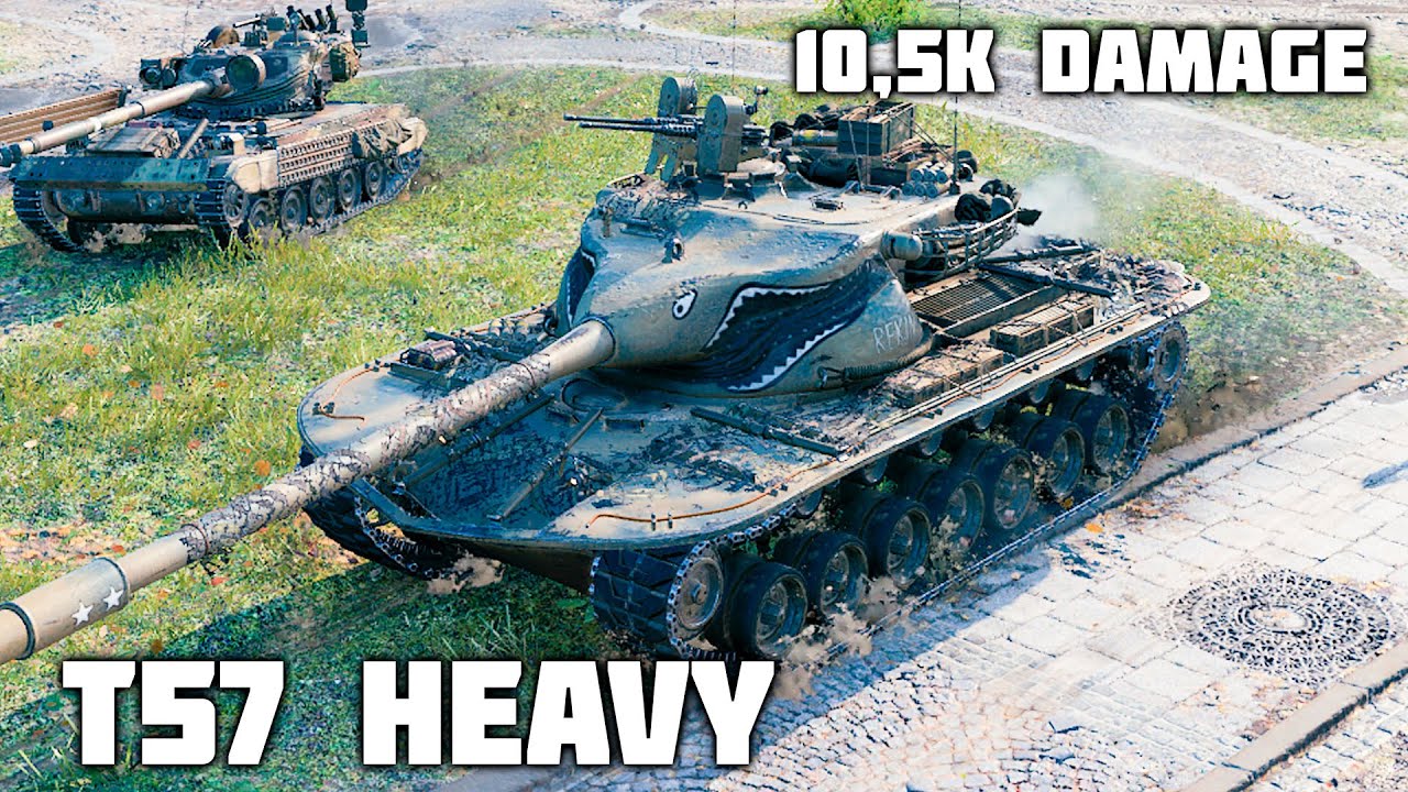 T57 Heavy WoT – 4Kills, 10,5K Damage - YouTube
