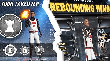 HOW TO MAKE A REBOUNDING WING WITH CONTACT DUNKS THAT CAN SPEED BOOST WITH PLAYMAKING TAKEOVER !