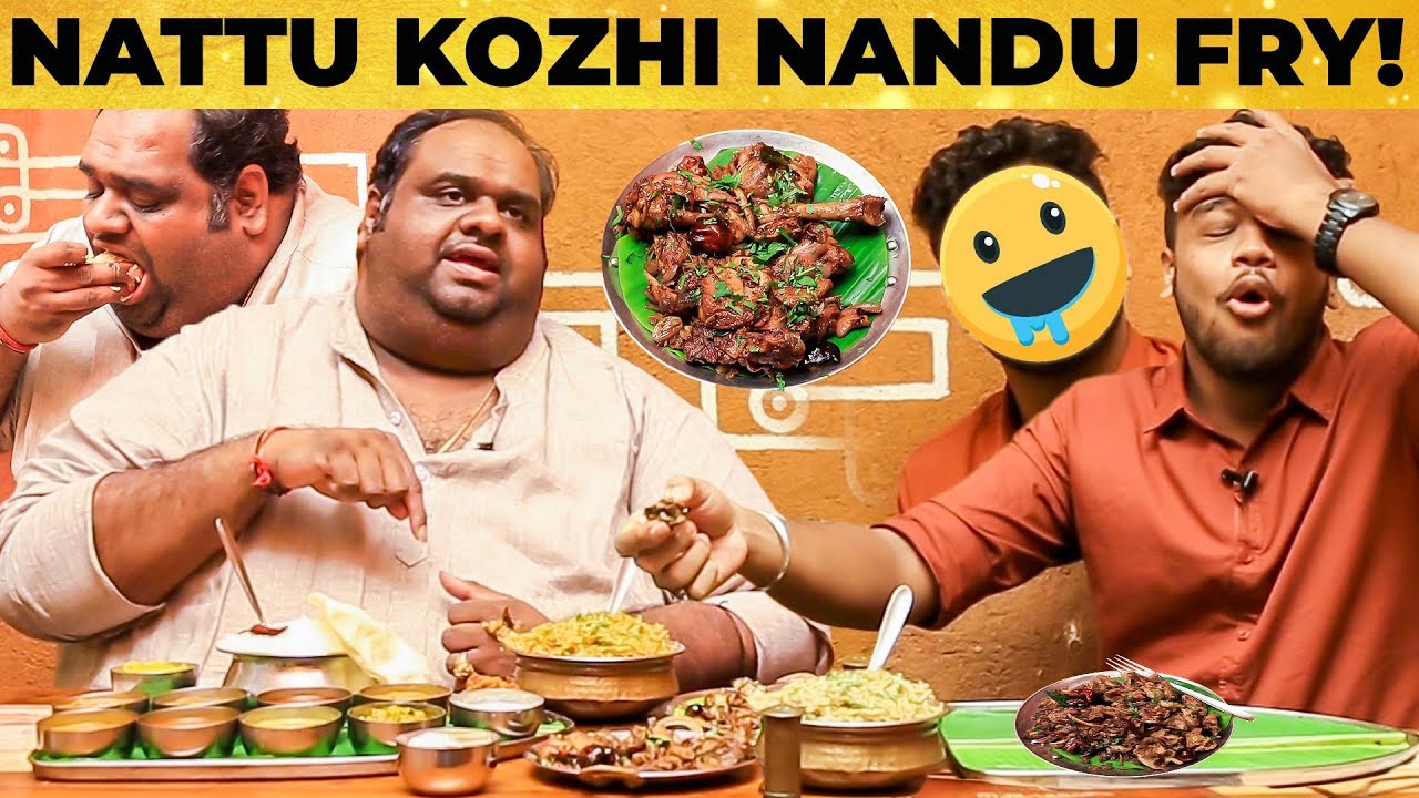 "Dei Enaku Saapade Venam" -Ravindhar's NEVER SEEN Non-Veg Food Review-Vj Nikki Food Date Atrocities