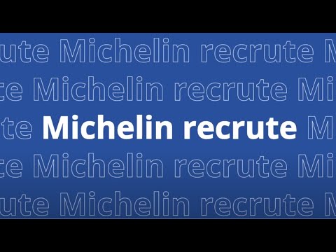 Michelin recrute des développeurs pneus F/H à Clermont-Ferrand !