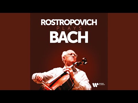 Putar Bach, JS: Cello Suite No. 2 in D Minor, BWV 1008: III. Courante - Mstislav Rostropovich
