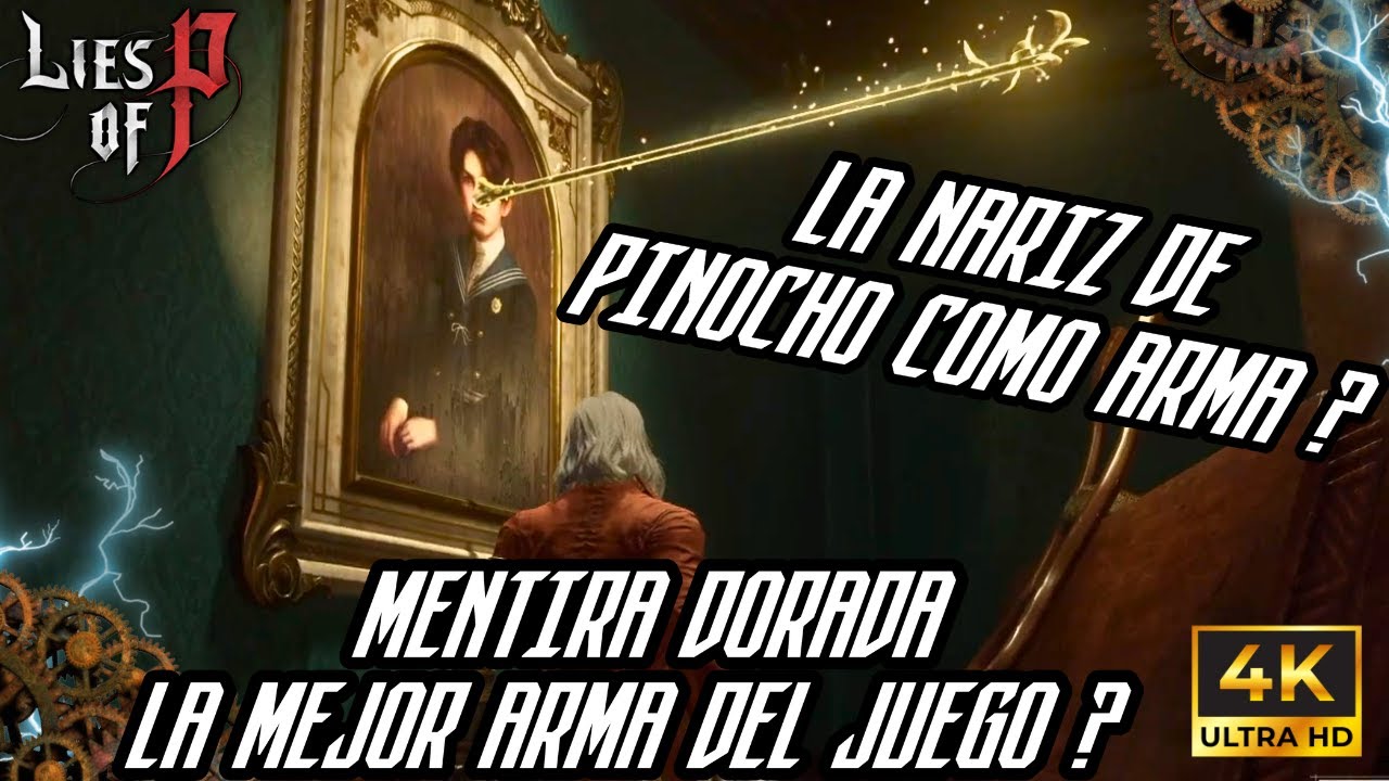 Asi es la nariz de Pinocho al Maximo en Lies of P - YouTube
