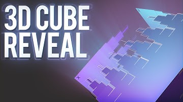 Animated 3D Cube Reveal In After Effects