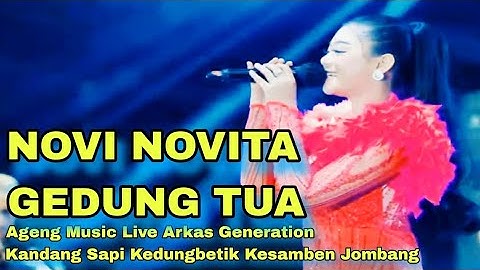 GEDUNG TUA - NOVI NOVITA AGENG MUSIC LIVE ARKAS GENERATION KANDANG SAPI KEDUNGBETIK KESAMBEN JOMBANG