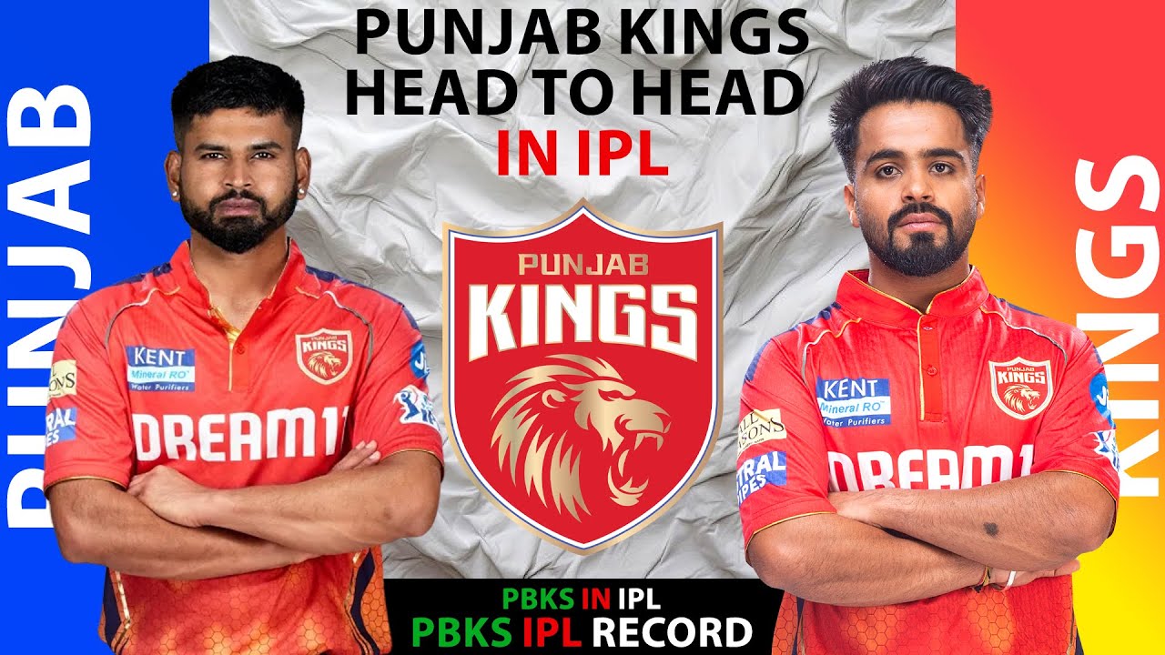 PUNJAB KINGS HEAD TO HEAD RECORD IN IPL
