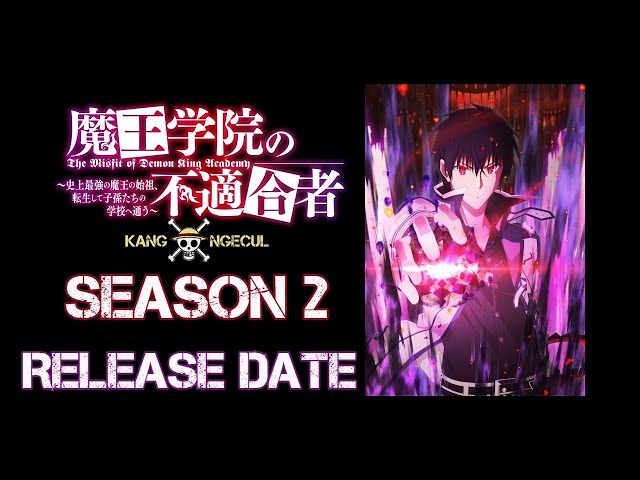 2 temporada Maou Gakuin no Futekigousha divulga video e estreia