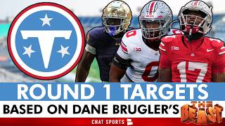 Tennessee Titans Draft INTEL From Dane Brugler’s 2026 NFL Draft Big Board Via THE BEAST