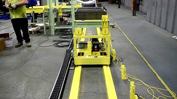 LEWCO Plastic Tote Lane System