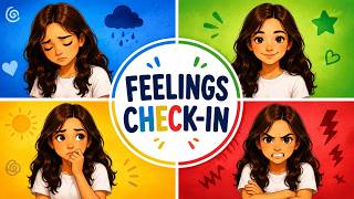 Emotional Check-In for Kids 🌈 | Feelings & Emotional Regulation Song
