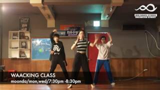 waacking class @ mik dance studio