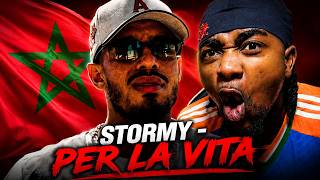 FIRST TIME LISTENING TO!! 🇲🇦STORMY - PER LA VITA (REACTION!!)