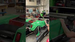 Double golf cart wrap