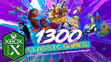 Antstream Arcade Xbox Series X Gameplay Review [Optimized] [1300+ Games]