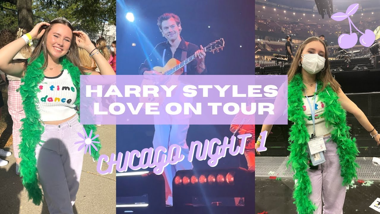 seeing harry for the first time! | love on tour chicago night 1