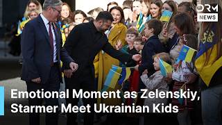 Download Lagu WATCH: Emotional Moment as Zelenskiy, Starmer Meet Ukrainian Kids in London | AC1G MP3 Download Lagu WATCH: Emotional Moment as Zelenskiy, Starmer Meet Ukrainian Kids in London | AC1G MP3