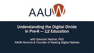 Understanding the Digital Divide in Pre-K — 12 Education