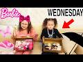 WEDNESDAY OLDU !! BAHARA BİR KUTU DOLUSU HEDİYELER GETİRDİ !! BANU ALYA