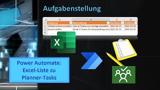 Power Automate: Planner-Import aus Excel-Datei
