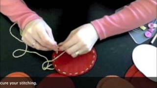 Mini Oval Felt Album