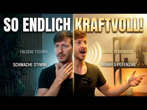 LEISE Stimme? So klingst auch du kraftvoll!