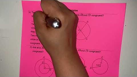 Lesson 2B Addition Postulate Arcs In Circles