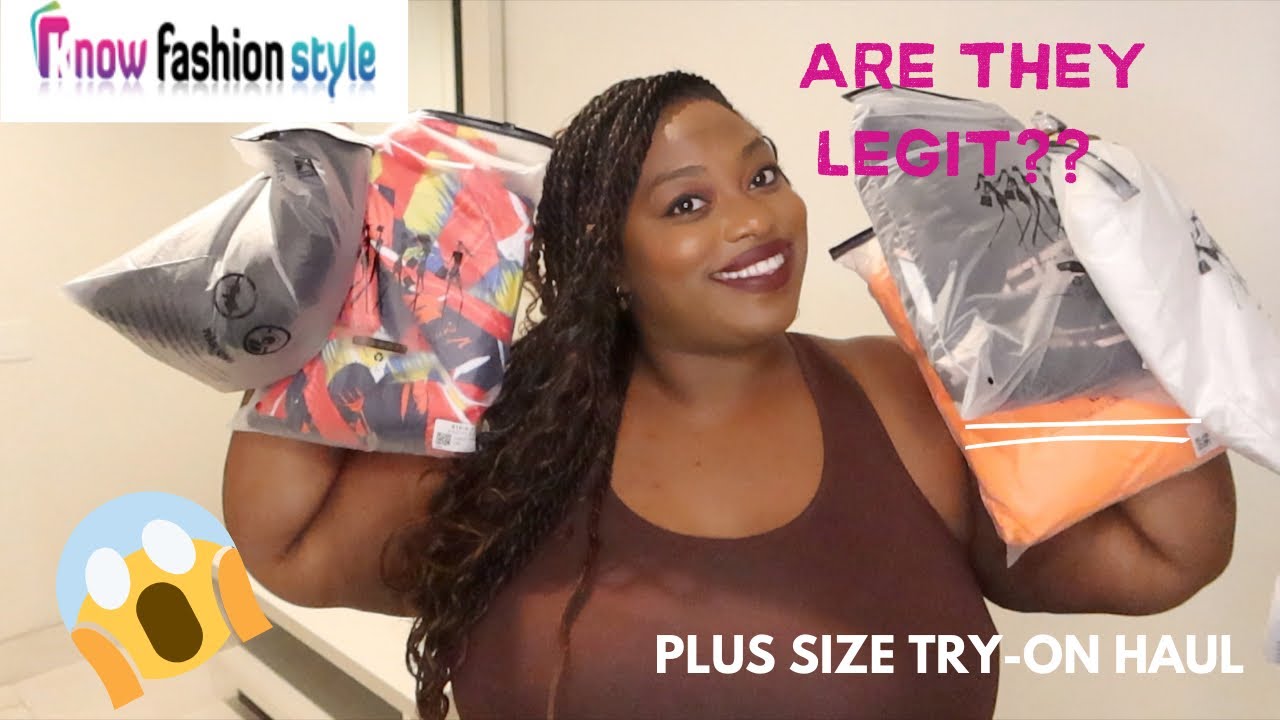KNOWFASHIONSTYLE PLUS SIZE REVIEW 4X TRY ON HAUL ARE THEY LEGIT? WORTH YOUR COINS? ADRI