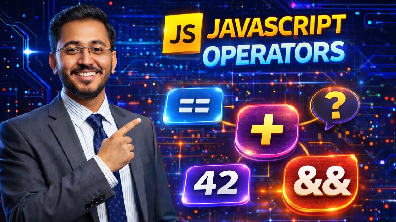 JavaScript Operators Explained for Beginners Full Guide - YouTube