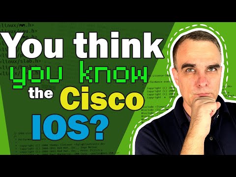 Linux scripts on Cisco IOS?