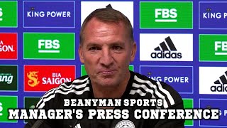 'Maguire's behaviour/focus FANTASTIC right until last minute' | Chelsea v Leicester | Brendan Rogers