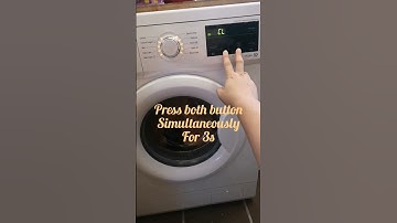Thumbnail of How to disable washing machine child lock function