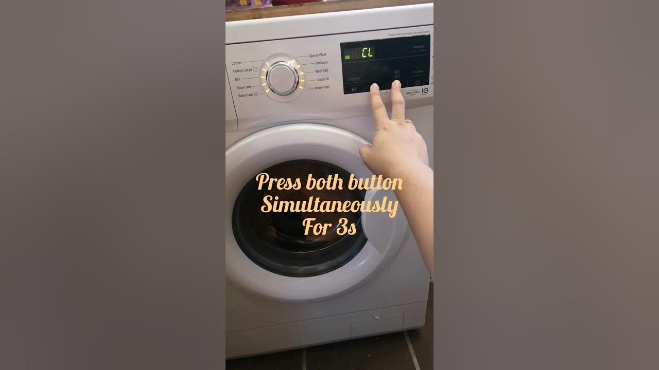 How to disable washing machine child lock function How to disable washing machine child lock function