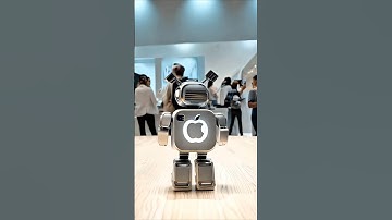 APPLE ROBOT DEFYS GRAVITY - MUST WATCH! #apple #robot #floating #shorts  #ai #gravity #aiart