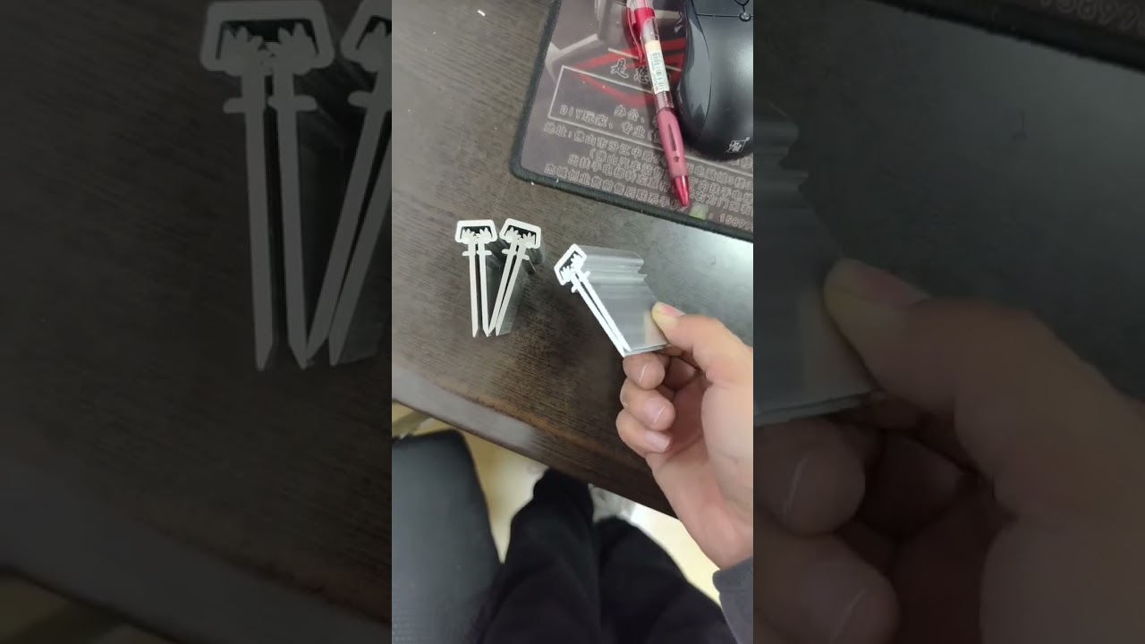 Newly developed aluminum geared continuous hinge for model 2025