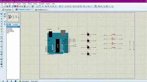 Tutorial LED dan Push Button dengan Ardino pada Proteus - Latihan 5 Week 9