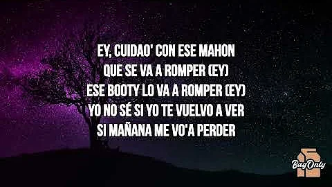 Bad Bunny - Moscow Mule (La Letra / Lyrics)