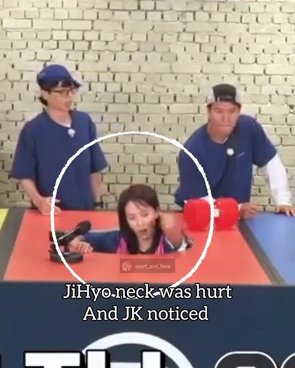 Ep675 Kim Jongkook control his anger while YJS playing too rough and JiHyo neck get hurt.