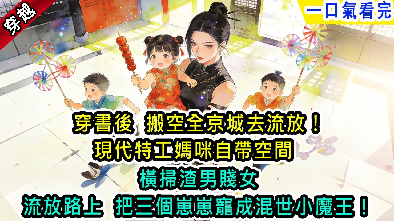 穿書搬空全京城去流放！現代特工媽咪帶空間橫掃渣男賤女，流放路上把三個崽崽寵成混世小魔王【風吟古言】#小说 #古風小說 #古言 #古代言情 #言情  #小說 #完結 #爽文 #穿越 #重生 #萌娃