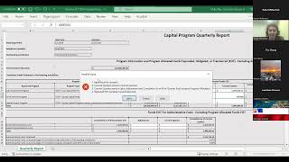 Quarterly Reporting - Template Demonstration - March 20th