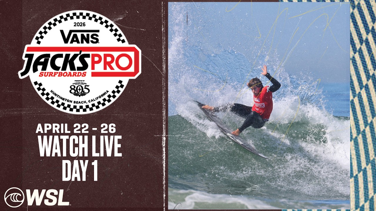 🔴 LIVE - 2026 Vans Jack's Surfboards Pro Presented by 805 - Day 1