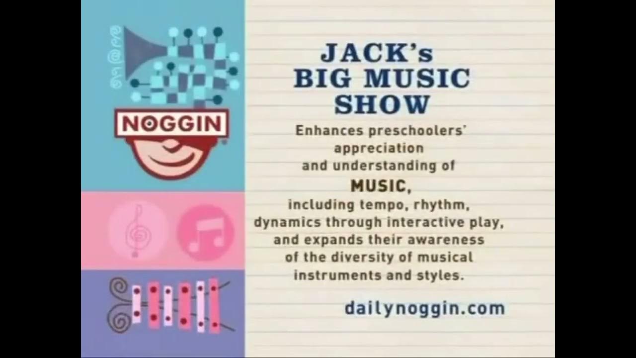 King Of Swing Jack's Big Music Show Noggin Jack's Big Music Show Curriculum Board (dailynoggin.com Version