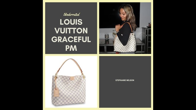 LOUIS VUITTON GRACEFUL MM with The Samorga bag organizer/What Fits