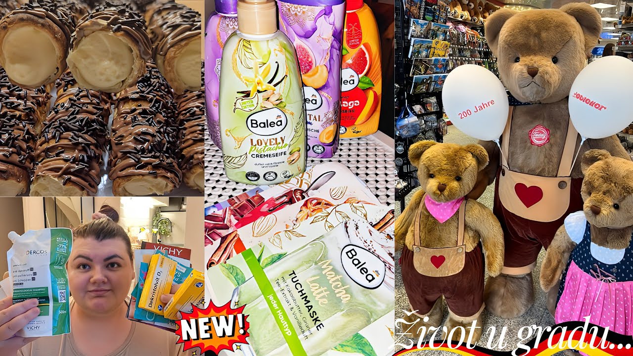 Život u Njemačkoj: Grad ili selo?  Moje šaum-rolne, DM noviteti, knjižnica i trgovina igrački