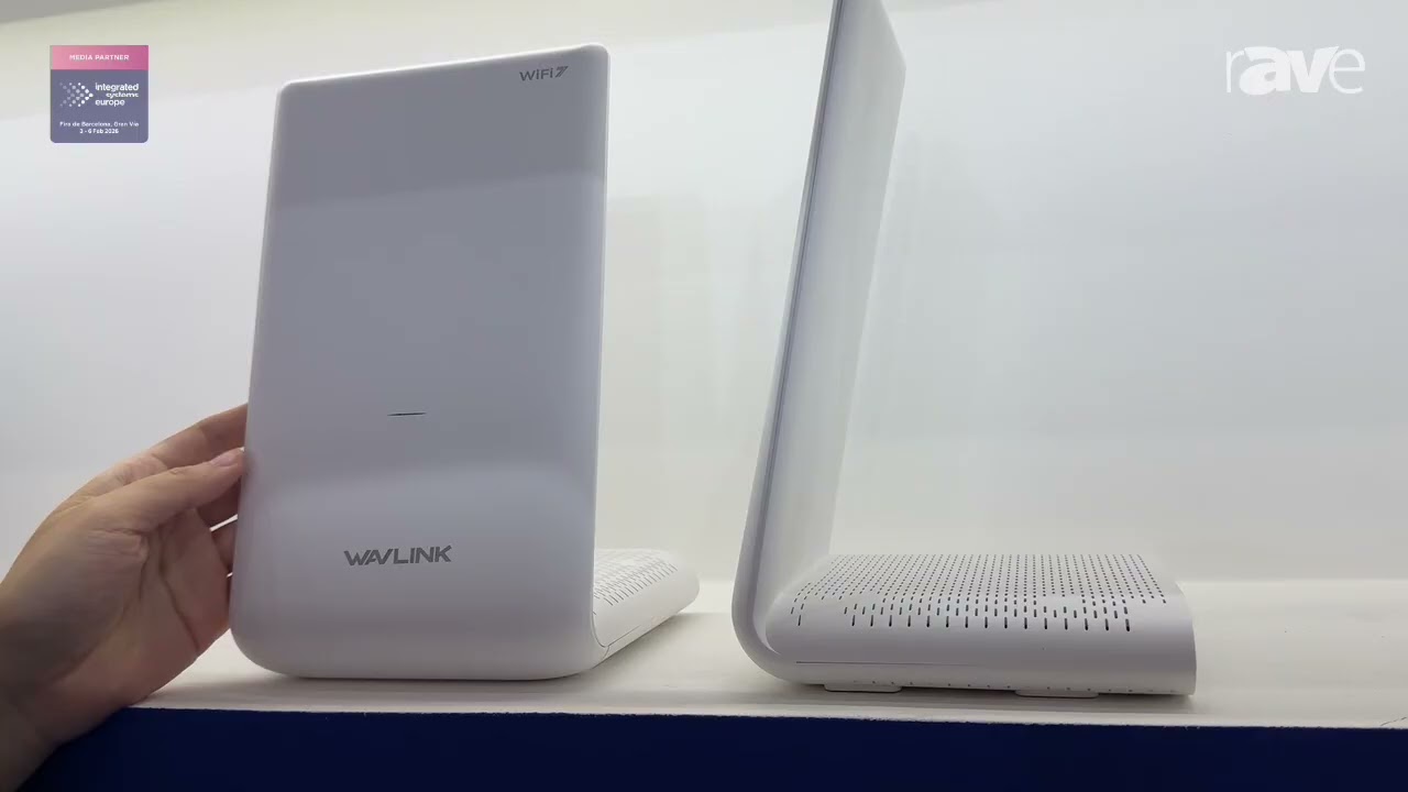 ISE 2026: Wavlink Shows BE5100 WiFi 7 Mesh Router