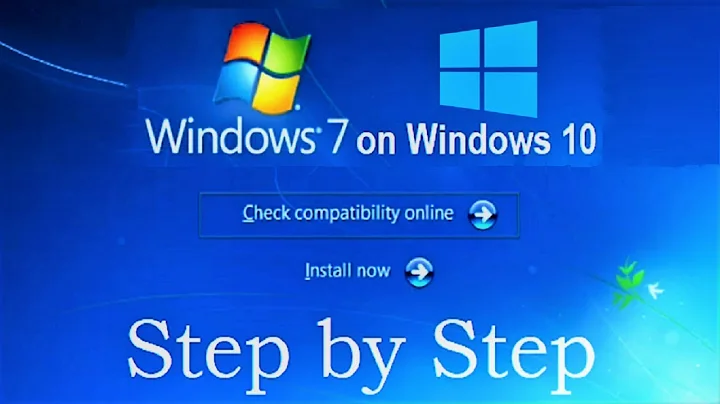 How to Install Windows 7 on Windows 10 without CD, DVD and USB flash drive (Complete Tutorial)